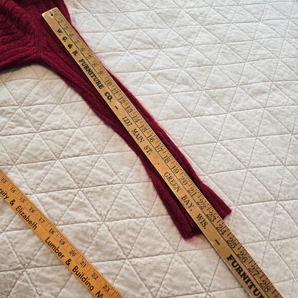 Vintage The Limited Festive Mohair Blend Sweater Womens XL Y2K Classic Winter - Picture 8 of 10